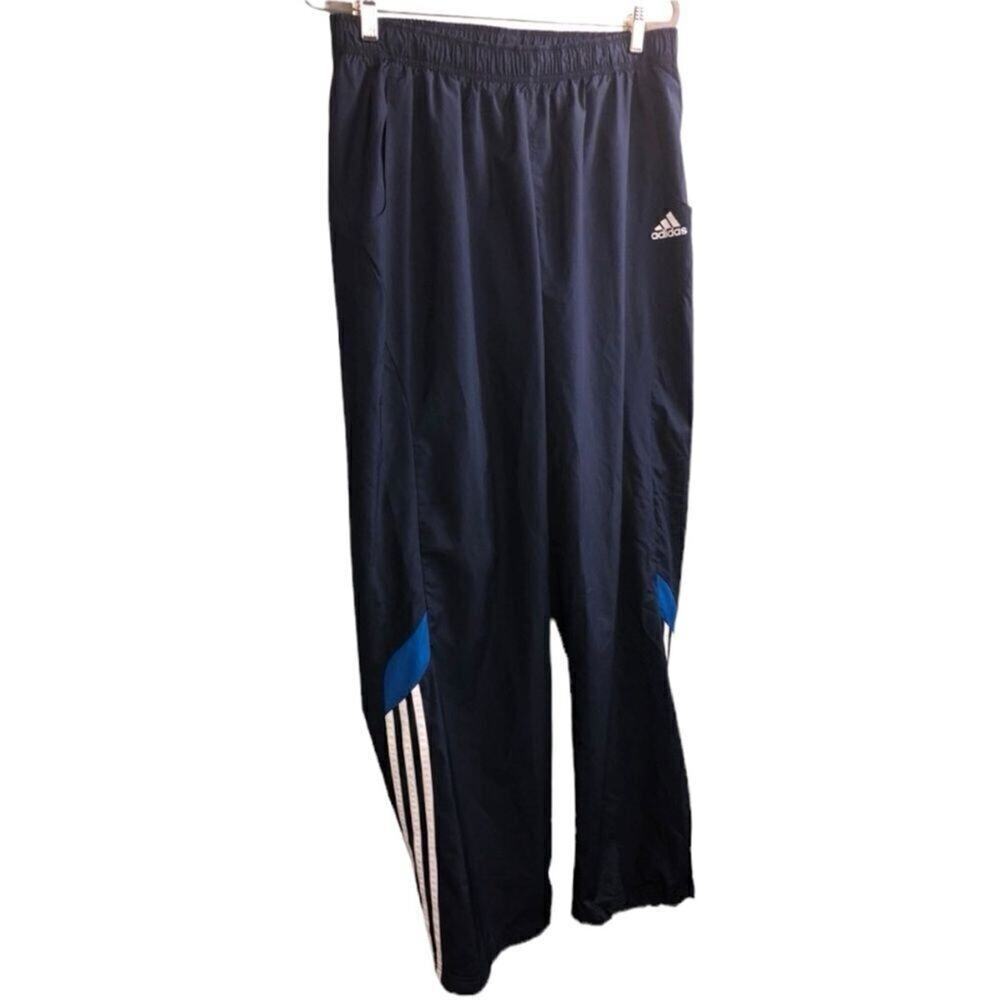 Adidas Navy Blue Athletic Track Pants